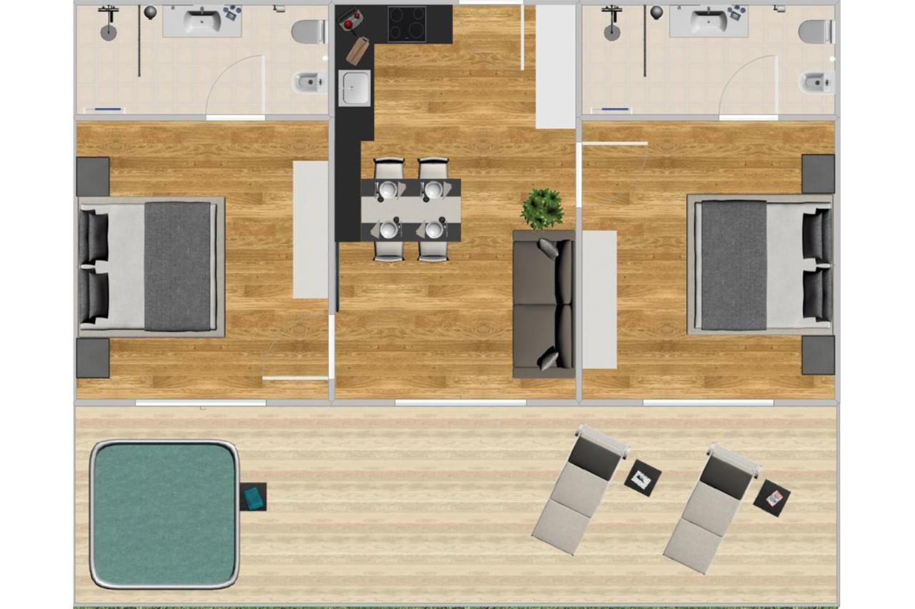 K1 Mountain Chalet - Luxury Apartements Brunico Esterno foto
